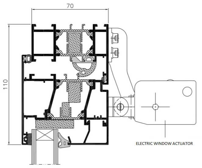 SMOKE EXHAUST WINDOWS AND FLAPS
